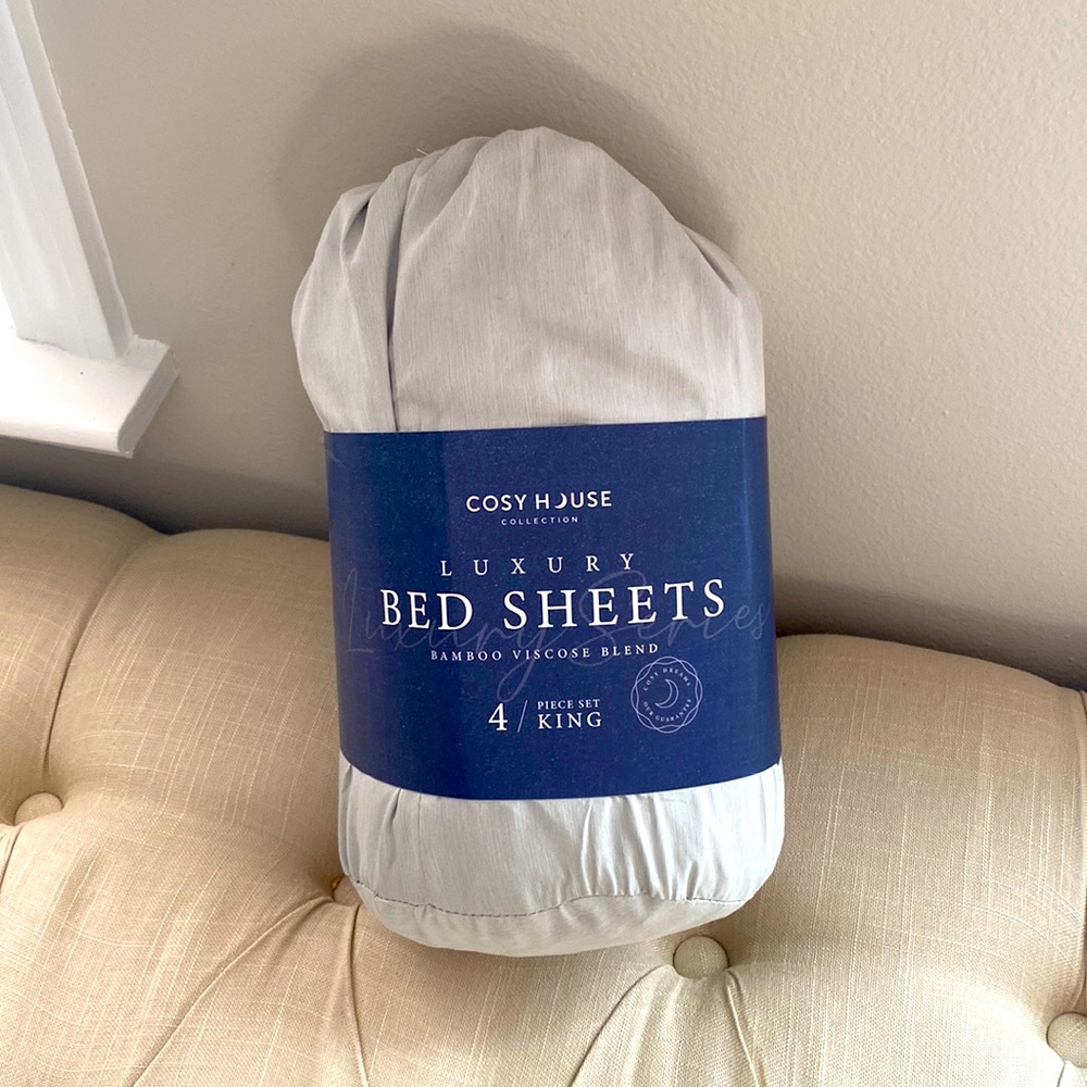 Cosy House Luxury Bamboo Sheets- King